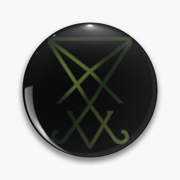 Item preview, Lucifer Sigil - Green designed and sold by Neon-Harvest.