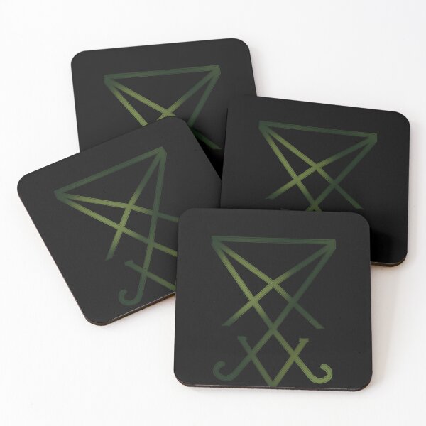 Item preview, Lucifer Sigil - Green designed and sold by Neon-Harvest.