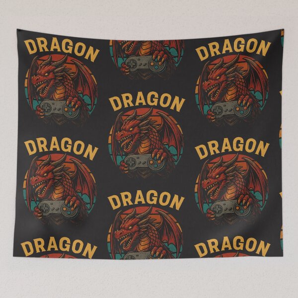 Item preview, Cool Dragon Gaming Shirt Fantasy Gamer Graphic Tee designed and sold by TshirtTown77.
