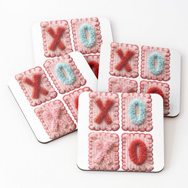 Item preview, XOXO Knitted Valentine Cozy Yarn Heart Letter designed and sold by adoslavduse.