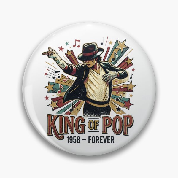 Item preview, King of Pop 1958 - Forever – Michael Jackson Tribute designed and sold by Fashvora.