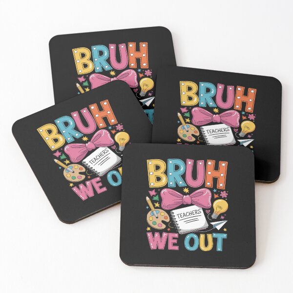 Item preview, Bruh We Out Coquette Bow Last Day Of School Teacher designed and sold by Elenasriveras.