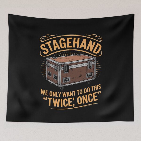 Item preview, STAGEHAND Stage Crew Band Roadie Stage Technician designed and sold by RustsyMin.
