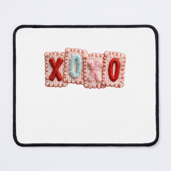 Item preview, XOXO Knitted Valentine Cozy Yarn Heart Letter designed and sold by adoslavduse.
