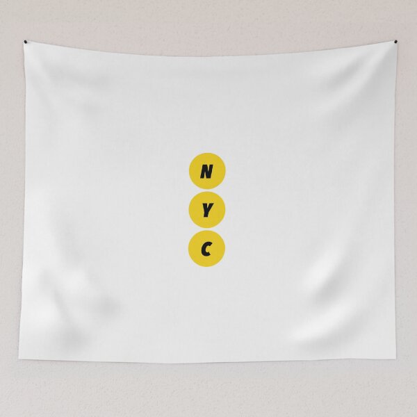 Item preview, NYC train lines yellow vertical designed and sold by Mozart3.