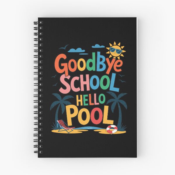 Item preview, Goodbye School Hello Pool Summer Break First Day Of School  designed and sold by RayArmstrong.