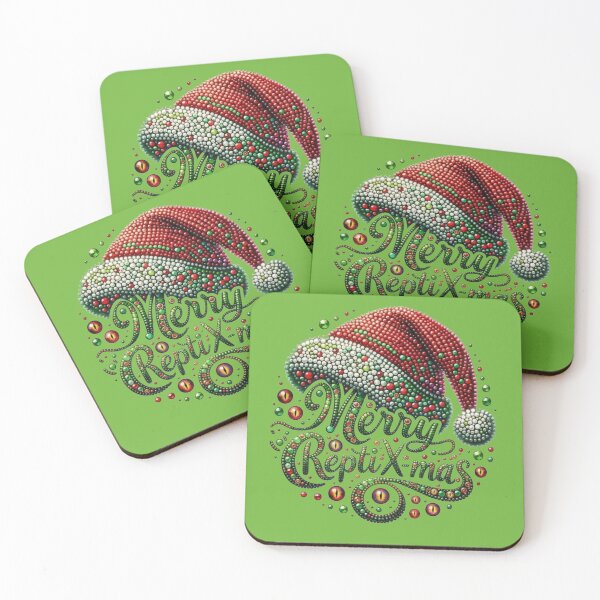 Item preview, Santa Claus hat with reptile eyes and reptlie style Christmas design designed and sold by RATIO CREATIVA.