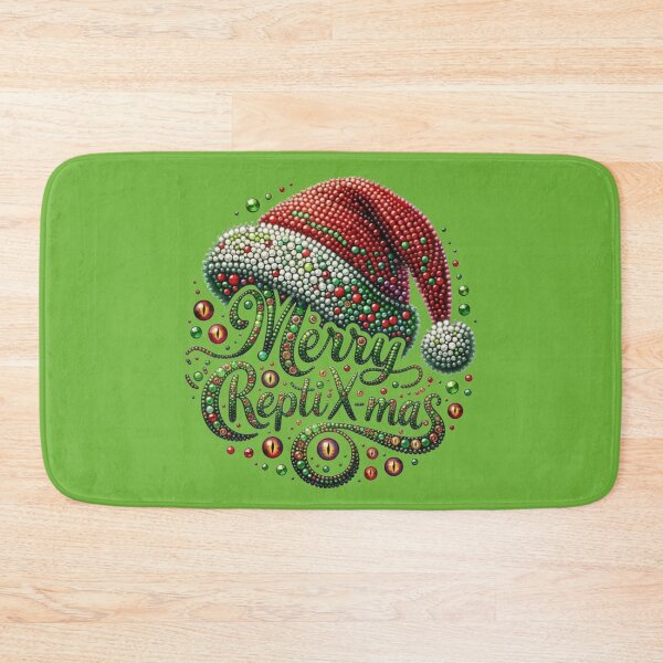 Item preview, Santa Claus hat with reptile eyes and reptlie style Christmas design designed and sold by RATIO CREATIVA.