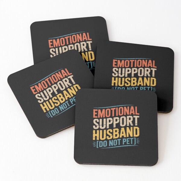Item preview, Emotional support husband do not pet husband  designed and sold by KonstanKoraner.