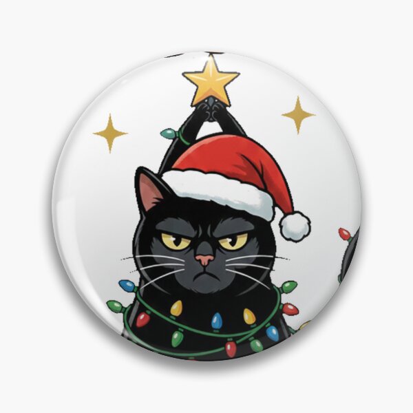 Item preview, Cat Christmas Tree Merry Catmas designed and sold by Eif53.