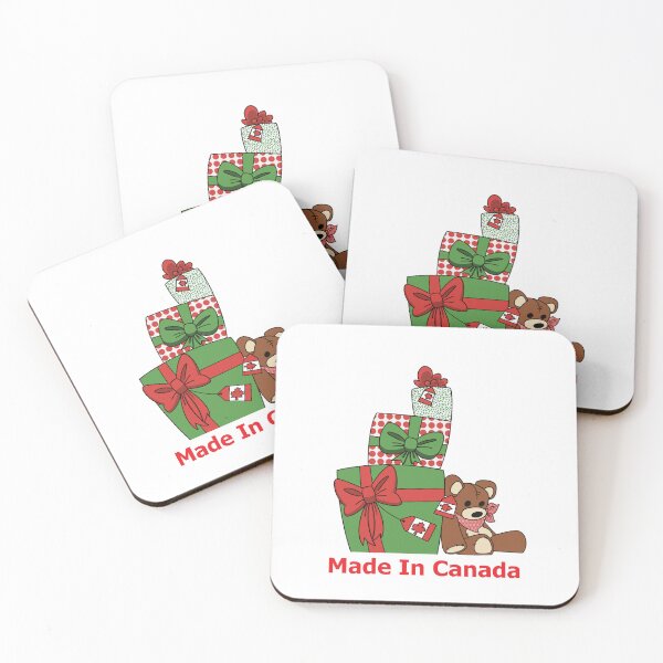 Item preview, Christmas Presents with Canadian Tags Made in Canada designed and sold by HBOriginalsArt.