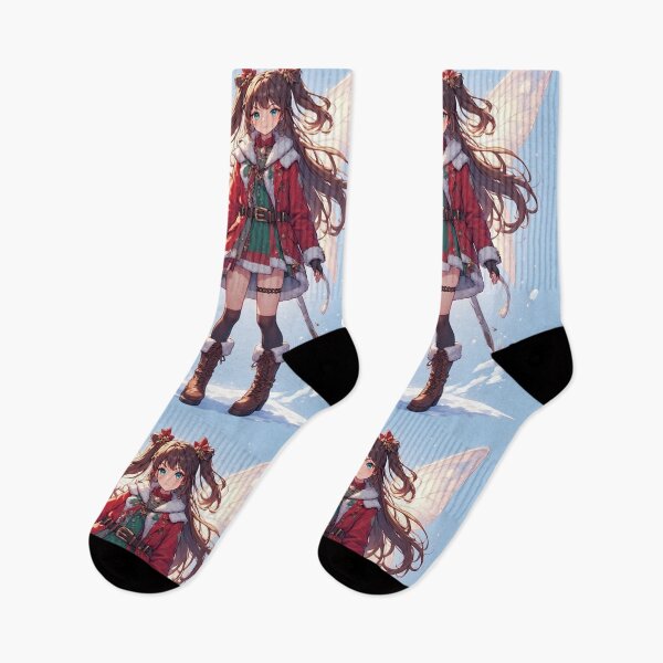 Item preview, Anime fairy in the snow designed and sold by ArtsJulian.