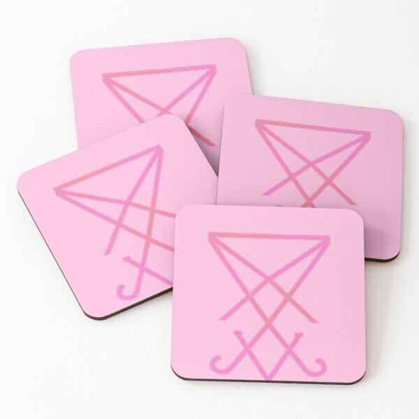 Item preview, Lucifer Sigil - Pink designed and sold by Neon-Harvest.