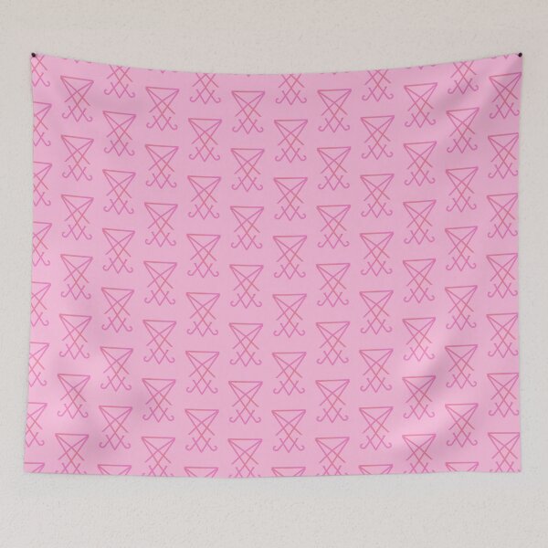 Item preview, Lucifer Sigil - Pink designed and sold by Neon-Harvest.