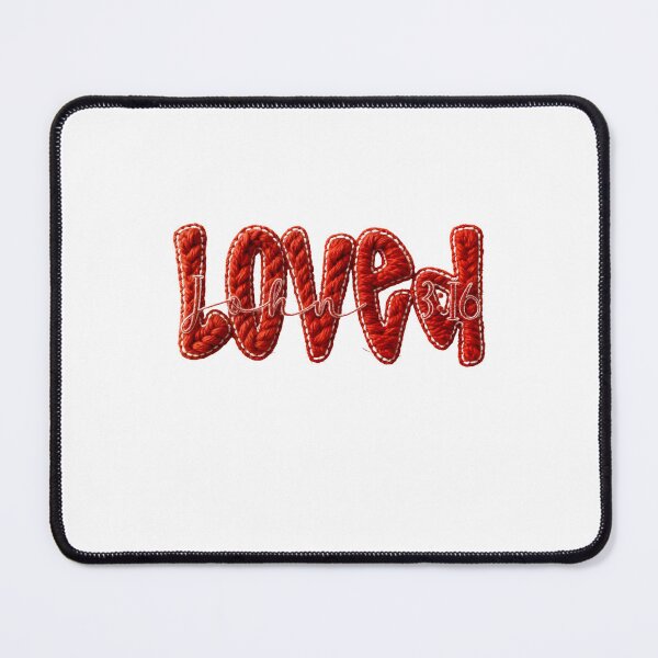 Item preview, Chunky Knit Yarn Letters John 3:16 designed and sold by adoslavduse.