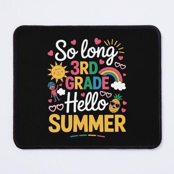 Item preview, So Long 3rd Grade Hello Summer Vacation Last Day Of SChool designed and sold by AmparoBoyle.