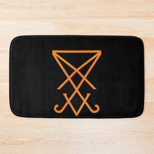 Item preview, Lucifer Sigil - Bright Orange designed and sold by Neon-Harvest.