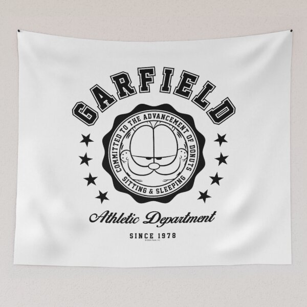 Item preview, Garfield Retro Athletic Badge – Vintage Sports Emblem Illustration designed and sold by SantoAtti.