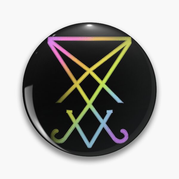 Item preview, Lucifer Sigil - Rainbow designed and sold by Neon-Harvest.