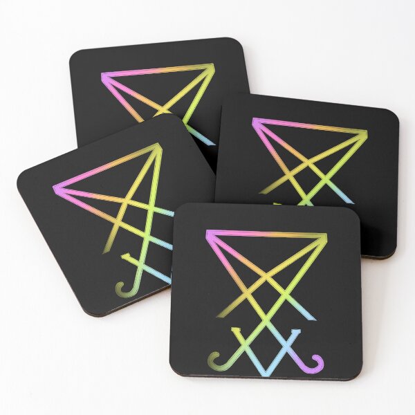 Item preview, Lucifer Sigil - Rainbow designed and sold by Neon-Harvest.