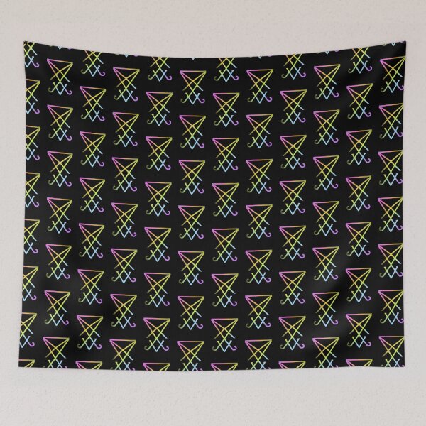 Item preview, Lucifer Sigil - Rainbow designed and sold by Neon-Harvest.