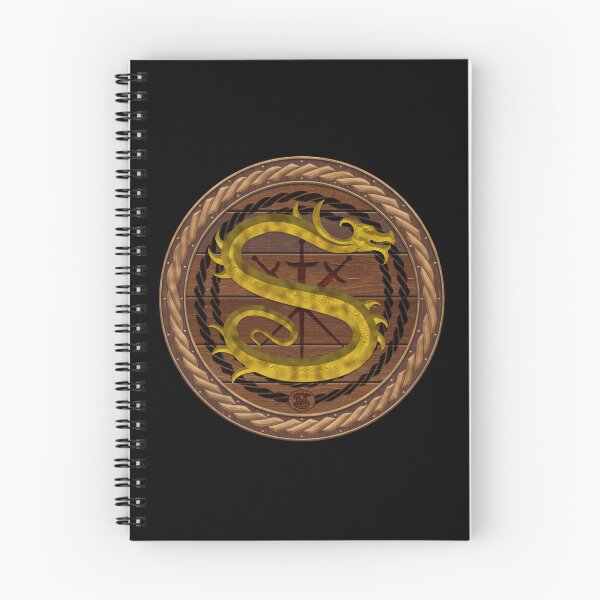 Item preview, Letter S of the Dragonfont Initial Capital Monogram on Shield Frame Copper 1 designed and sold by Swabcraft.