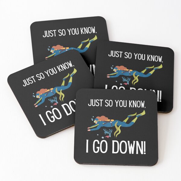 Item preview, Go Down Funny Cave Diving And Cave Diver designed and sold by SarahLeanne1.