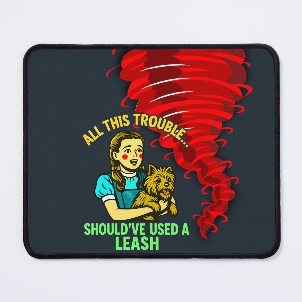 Item preview, All This Trouble – Should’ve Used a Leash designed and sold by Sanctum Icons.
