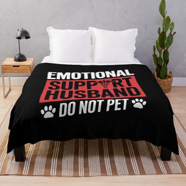 Item preview, Emotional Support Husband Do Not Pet designed and sold by KonstanKoraner.