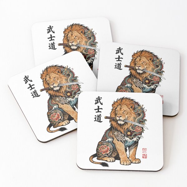 Item preview, Lion Samurai designed and sold by Jungle Mantis.