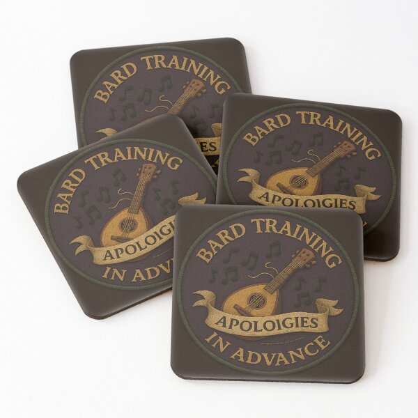 Item preview, Bard in Training • Musical Mishaps Fantasy Crest Design designed and sold by fairmaiden7.