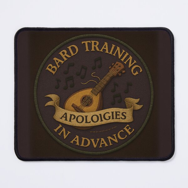 Item preview, Bard in Training • Musical Mishaps Fantasy Crest Design designed and sold by fairmaiden7.