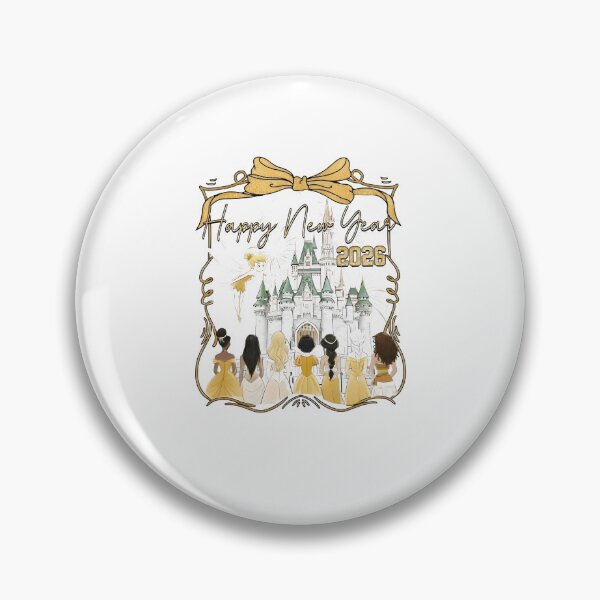 Item preview, Happy New Year 2026 Princess designed and sold by adoslavduse.