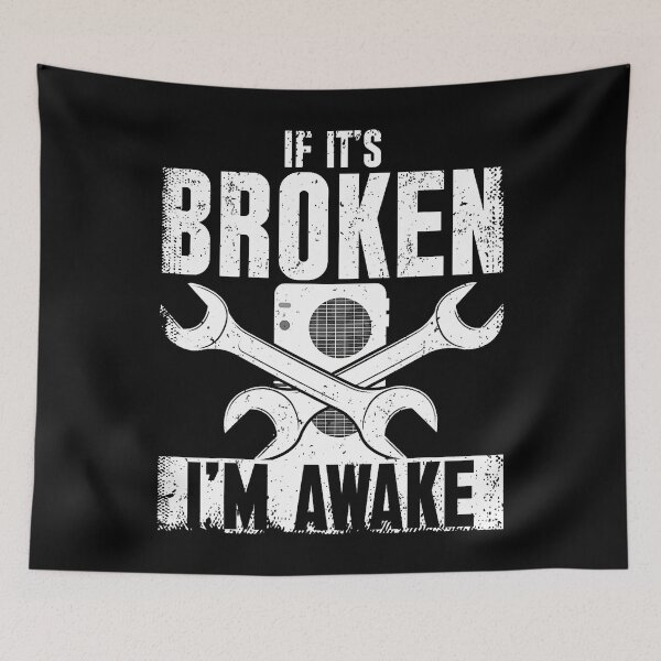 Item preview, If It's Broken I'm Awake designed and sold by BeverlyBrenda.