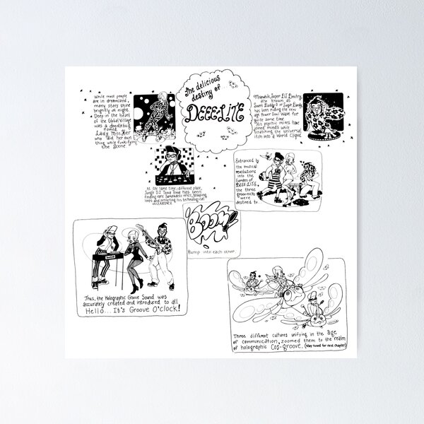 Item preview, Deee lite Album Artwork designed and sold by LoLife.