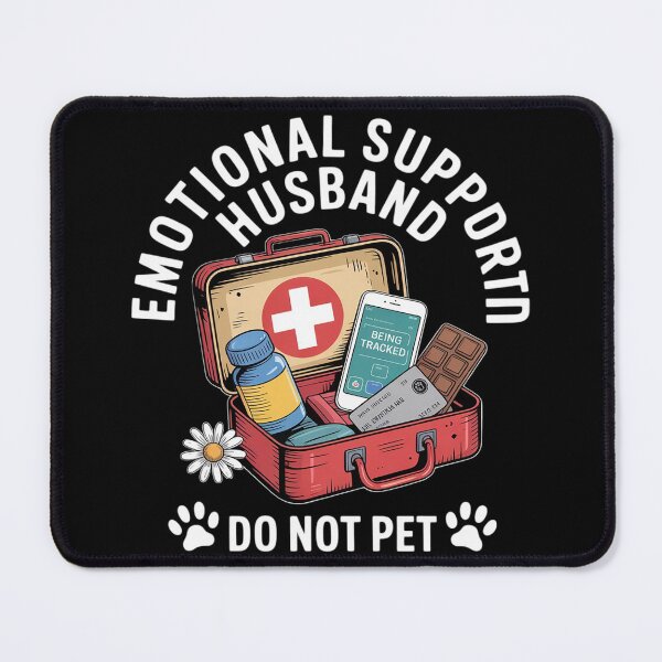 Item preview, Emotional Support Husband Fully Equipped Husband  designed and sold by KonstanKoraner.