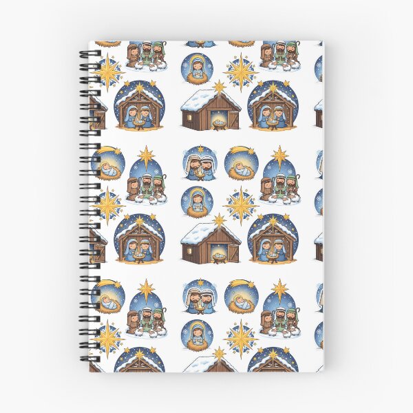 Item preview, Hand-Drawn Nativity Sticker Pack (6) | Cute & Colorful Christmas Holiday designed and sold by ebocraft.