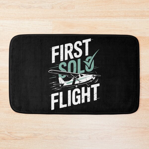 Item preview, First Solo Flight Pilot Airplane Flying   designed and sold by KonstanKoraner.