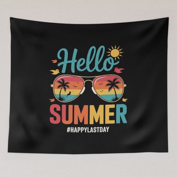 Item preview, Hello Summer Happy Last Day of School Teacher Student designed and sold by DrewLeuschke.