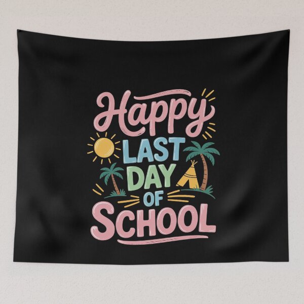 Item preview, Happy Last Day Of School Teacher Student Graduation Tank Top designed and sold by MinaReinger.
