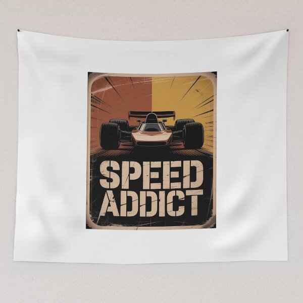 Item preview, Speed Addict Vintage Racing designed and sold by ACRShop.