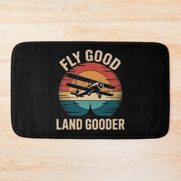 Item preview, Fly Good Land Gooder Airline Pilot Private Pilot Student  designed and sold by KonstanKoraner.