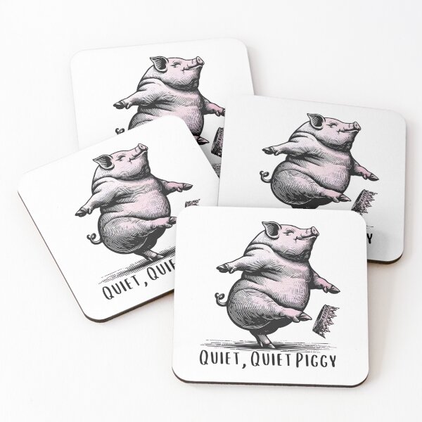 Item preview, Quiet Piggy Funny Presidential Classic designed and sold by judithcooley.