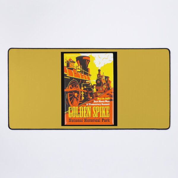Item preview, Union Pacific vs Central Pacific, Great Race To Promontory 1869, Shelly's Train Store, Vintage, Classic, Collectible Train Logos, Rail & Railroad Logos, stickers, t-shirts, posters designed and sold by MoreEZUSA-Here.