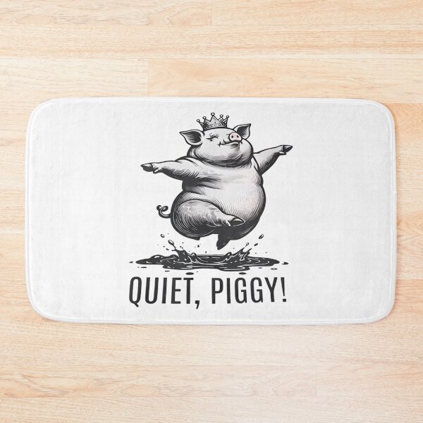 Item preview, Quiet Piggy Meme  Anti Trump Satirical POTUS Parody Art  Funny Political Humor  designed and sold by judithcooley.