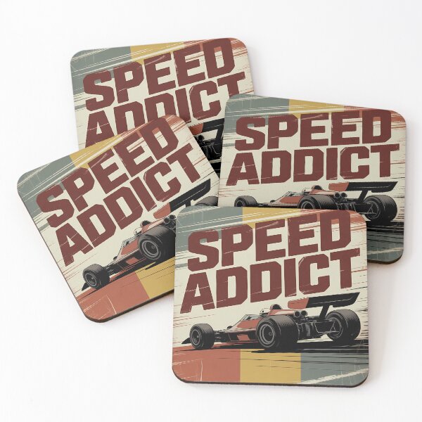 Item preview, Speed Addict Vintage Racing designed and sold by ACRShop.