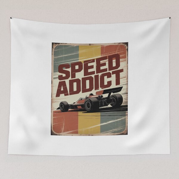 Item preview, Speed Addict Vintage Racing designed and sold by ACRShop.
