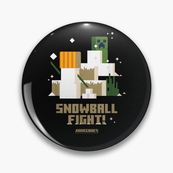 Item preview, Minecraft Christmas Snowball Fight! Snow Golem VS Creeper  designed and sold by CedriMark.