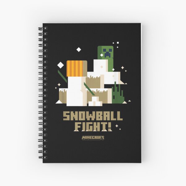 Item preview, Minecraft Christmas Snowball Fight! Snow Golem VS Creeper  designed and sold by CedriMark.