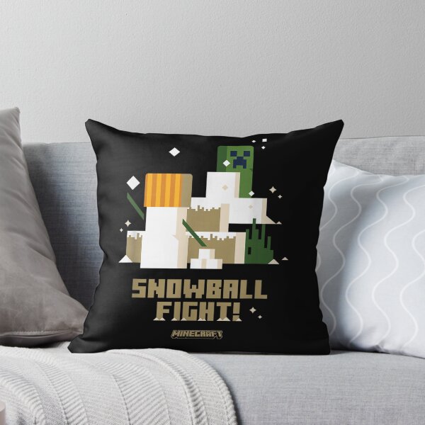 Item preview, Minecraft Christmas Snowball Fight! Snow Golem VS Creeper  designed and sold by CedriMark.